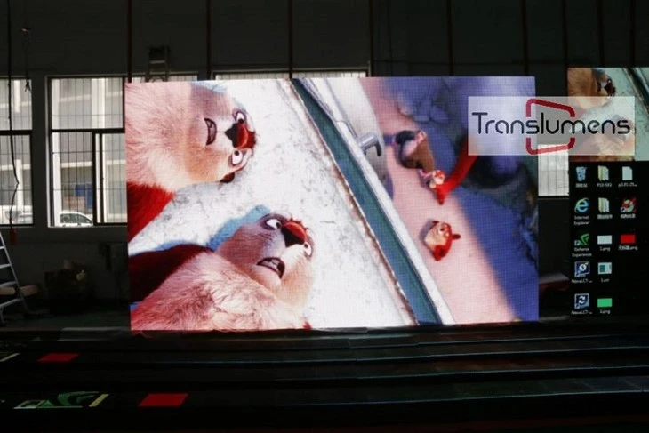 P5.95 LED Screen aging testing